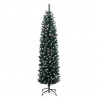 Sztuczna, smukła choinka, 300 lampek LED, 240 cm