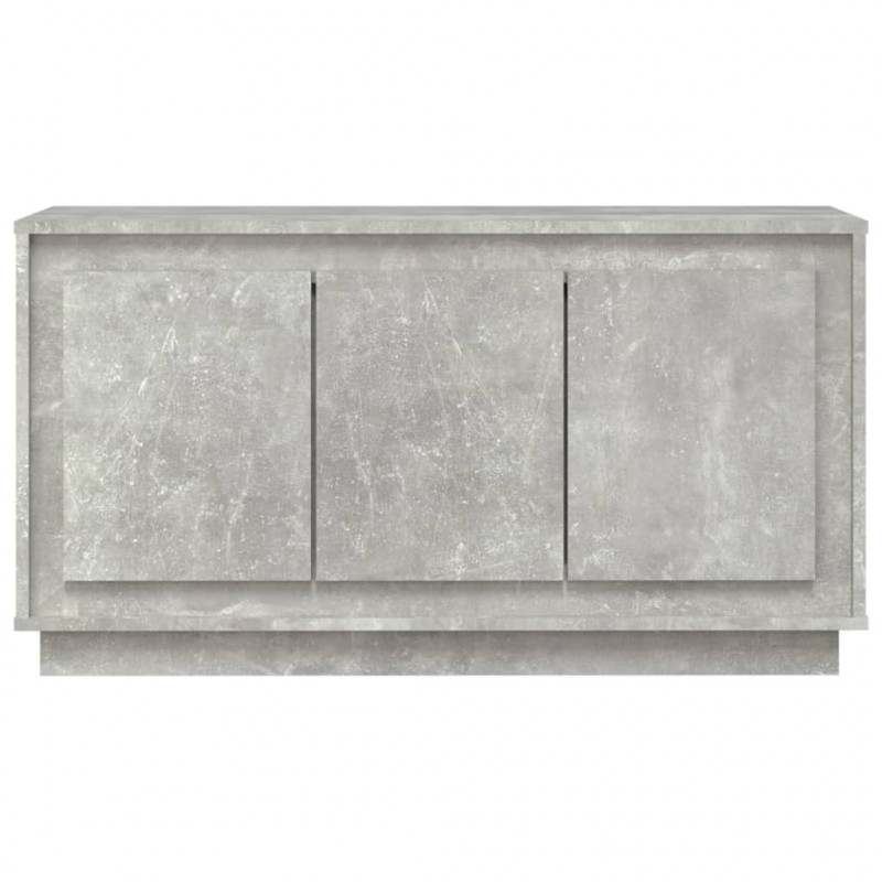 Szafka, szarość betonu, 102x35x55 cm, materiał drewnopochodny