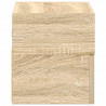 Wisząca szafka nocna, dąb sonoma, 45x26x28,5 cm