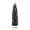 Sztuczna, smukła choinka, 150 lampek LED, 120 cm