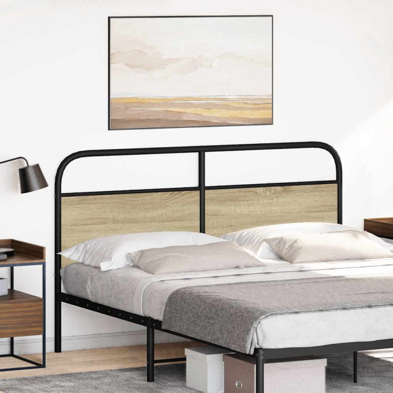 Wezgłowie do łóżka, dąb sonoma, 150 cm
