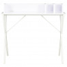 Biurko, białe, 80 x 50 x 84 cm