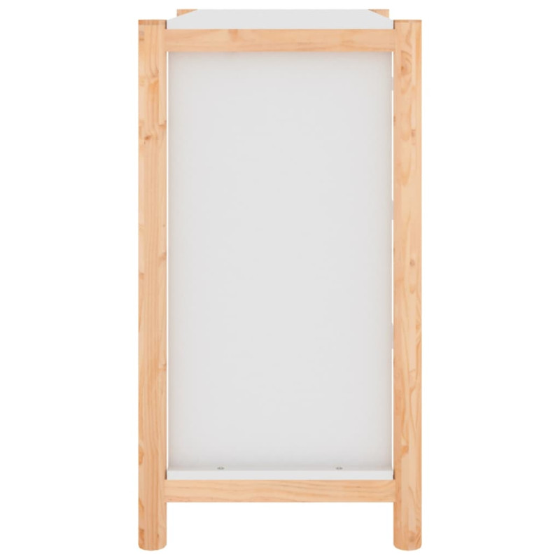 Szafka, biała, 62x38x70 cm, materiał drewnopochodny