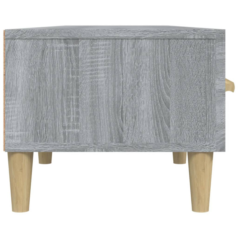 Szafka pod telewizor, szary dąb sonoma, 150x34,5x30 cm