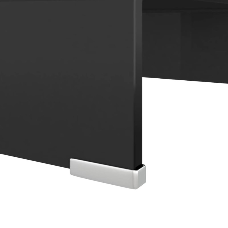 Podstawka pod monitor / telewizor szklana 40x25x11 cm