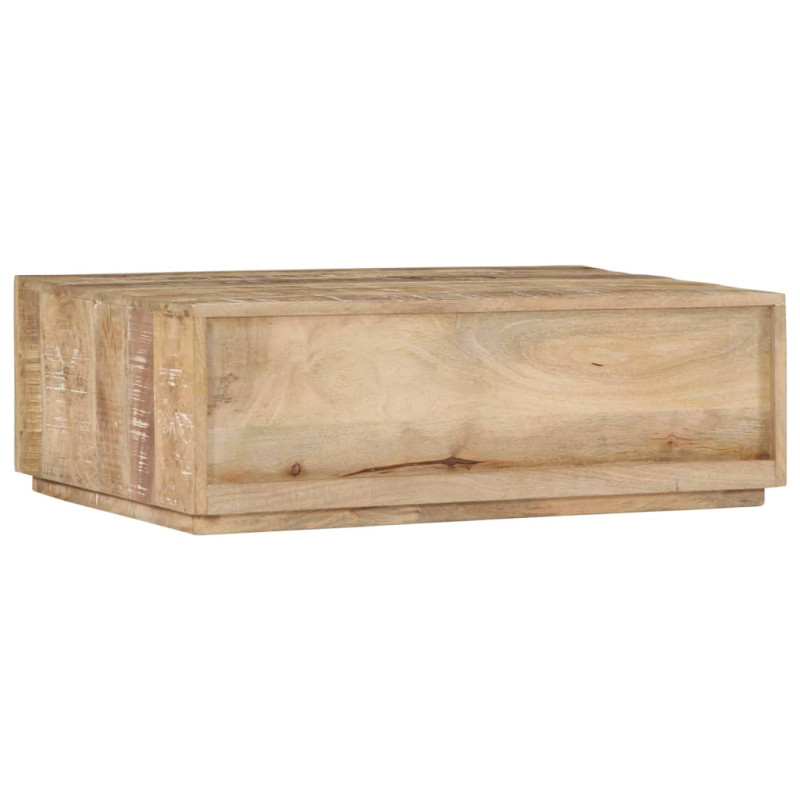 Stolik kawowy, 90x60x30 cm, lite drewno mango