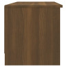 Szafka pod telewizor, brązowy dąb, 102x35,5x36,5 cm