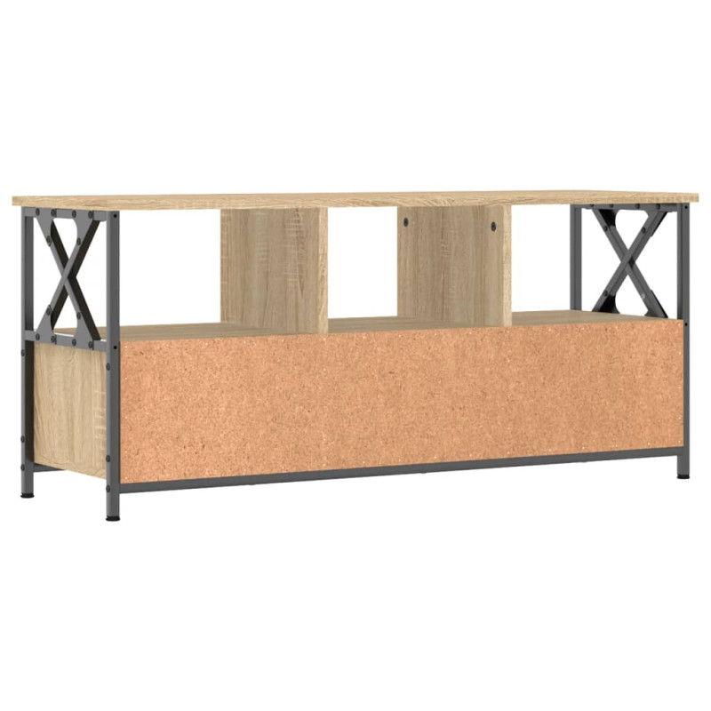 Szafka pod telewizor, dąb sonoma, 102x33x45 cm
