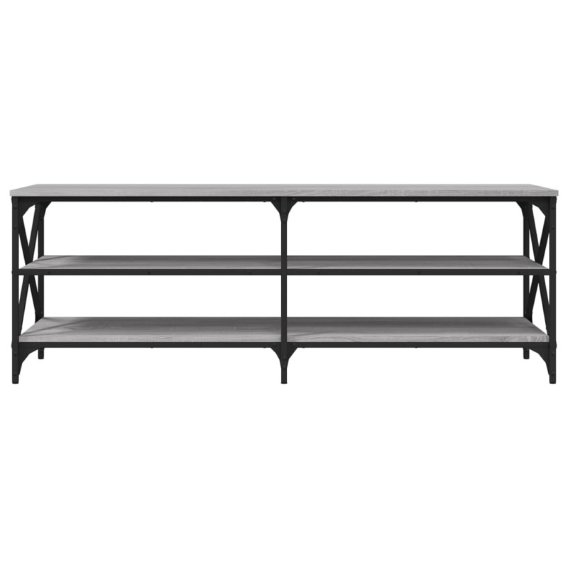 Szafka pod telewizor, szary dąb sonoma, 140x40x50 cm