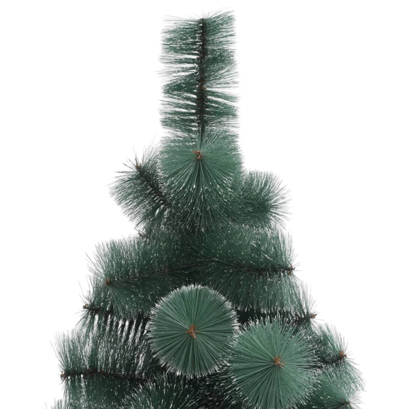 Sztuczna choinka ze stojakiem, zielona, 120 cm, PET
