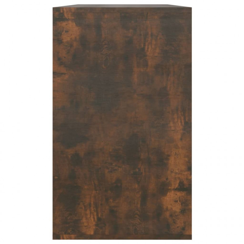 Szafka, przydymiony dąb, 120x41x75 cm, materiał drewnopochodny