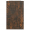 Szafka, przydymiony dąb, 120x41x75 cm, materiał drewnopochodny