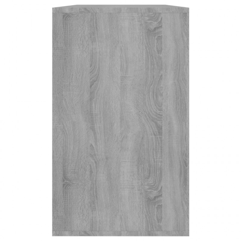 Szafka, szary dąb sonoma, 120x41x75 cm, materiał drewnopochodny