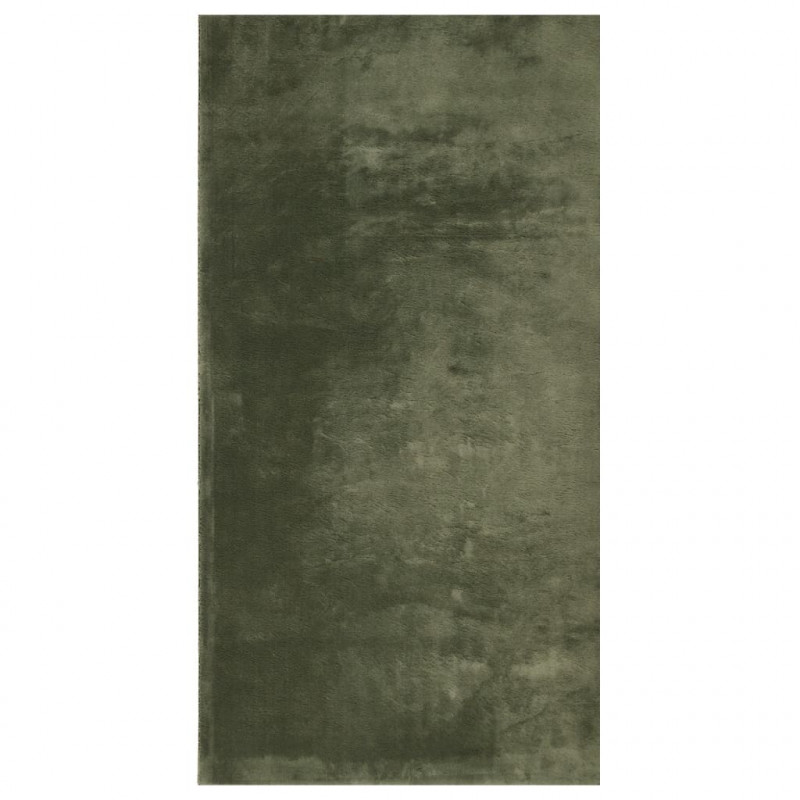 Dywan HUARTE z krótkim włosiem, zielony, 60x110 cm