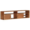 Szafka pod TV, 140x30x35 cm, lite drewno akacjowe