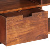 Szafka pod TV, 140x30x35 cm, lite drewno akacjowe