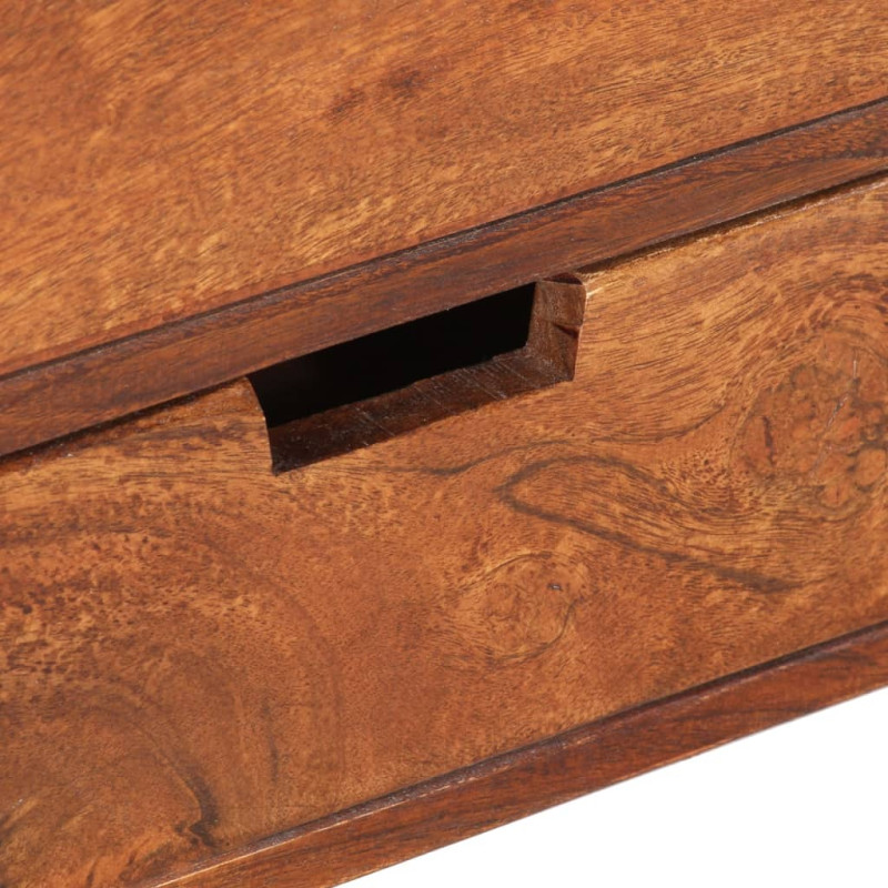 Szafka pod TV, 140x30x35 cm, lite drewno akacjowe