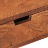 Szafka pod TV, 140x30x35 cm, lite drewno akacjowe