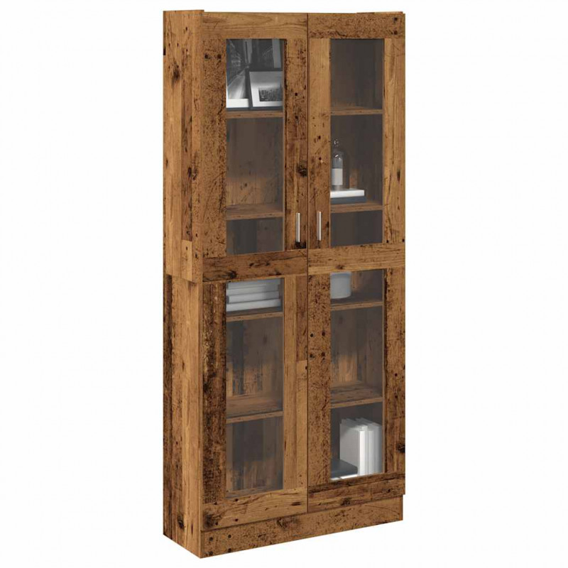 Szafka, stare drewno, 82,5x30,5x185cm, materiał drewnopochodny