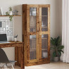 Szafka, stare drewno, 82,5x30,5x185cm, materiał drewnopochodny