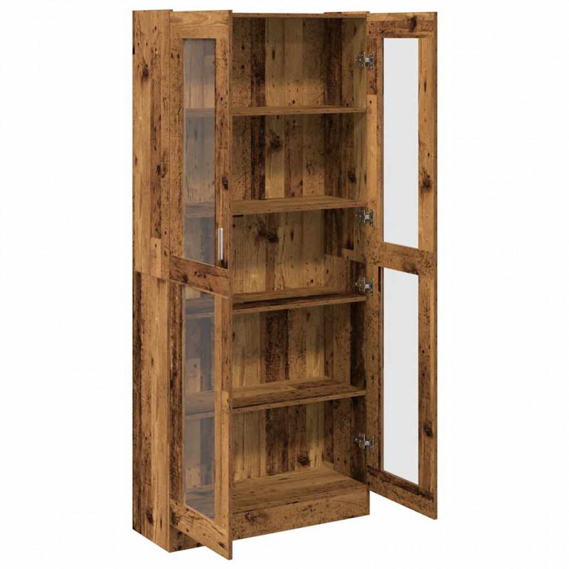 Szafka, stare drewno, 82,5x30,5x185cm, materiał drewnopochodny