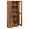 Szafka, stare drewno, 82,5x30,5x185cm, materiał drewnopochodny
