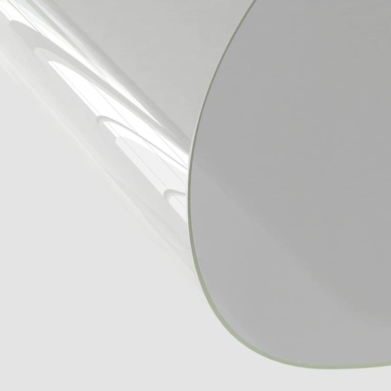 Mata ochronna na stół, przezroczysta, Ø 60 cm, 2 mm, PVC