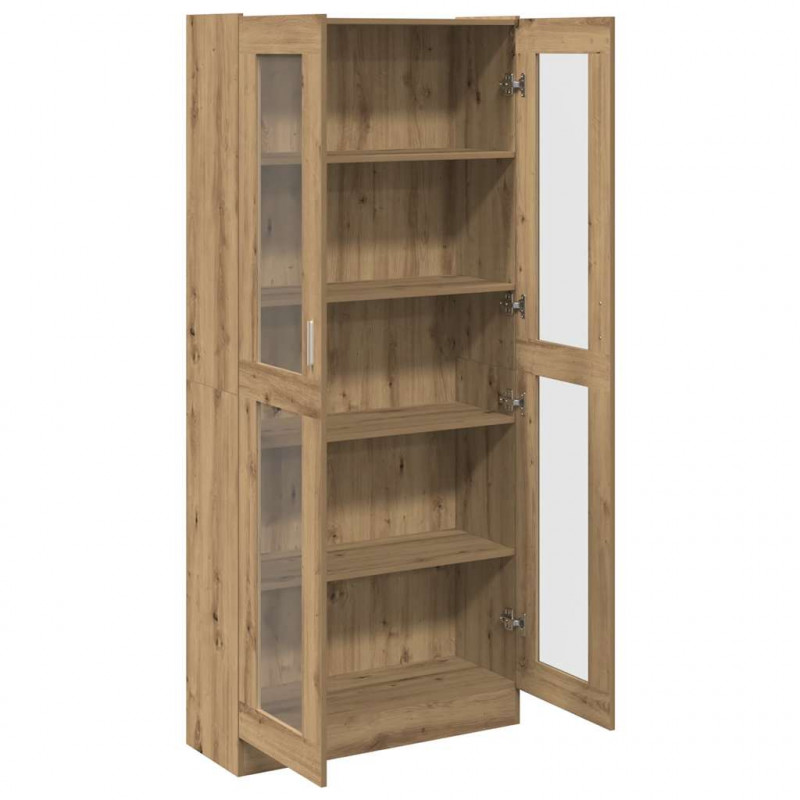 Szafka, dąb artisan, 82,5x30,5x185 cm, materiał drewnopochodny