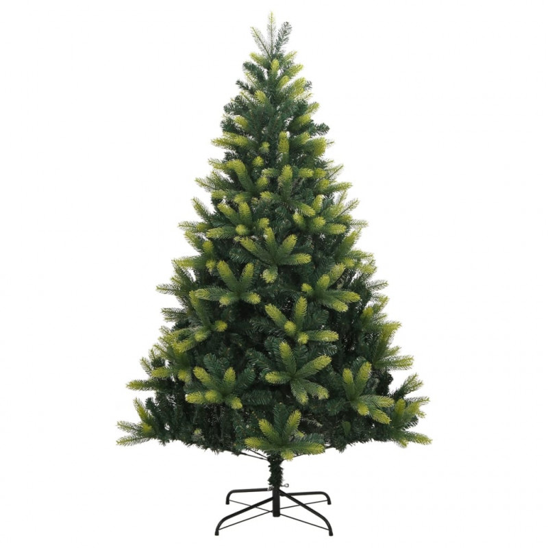 Sztuczna choinka zawiasowa ze stojakiem, 120 cm
