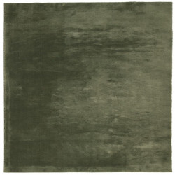 Dywan HUARTE z krótkim włosiem, zielony, 200x200 cm