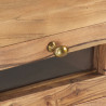 Szafka pod telewizor, 110x30x40 cm, lite drewno akacjowe