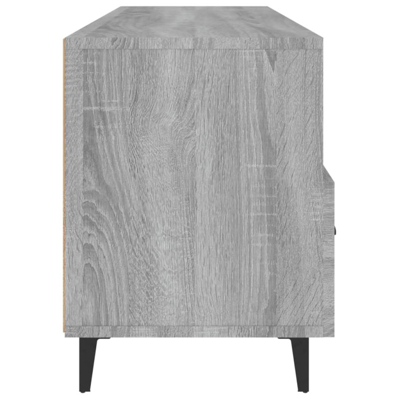 Szafka pod telewizor, szary dąb sonoma, 102x35x50 cm
