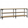 Szafka pod TV, dąb sonoma, 140x30x50cm, materiał drewnopochodny