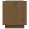 Szafka pod TV, miodowy brąz, 80x35x40,5 cm, lite drewno sosnowe
