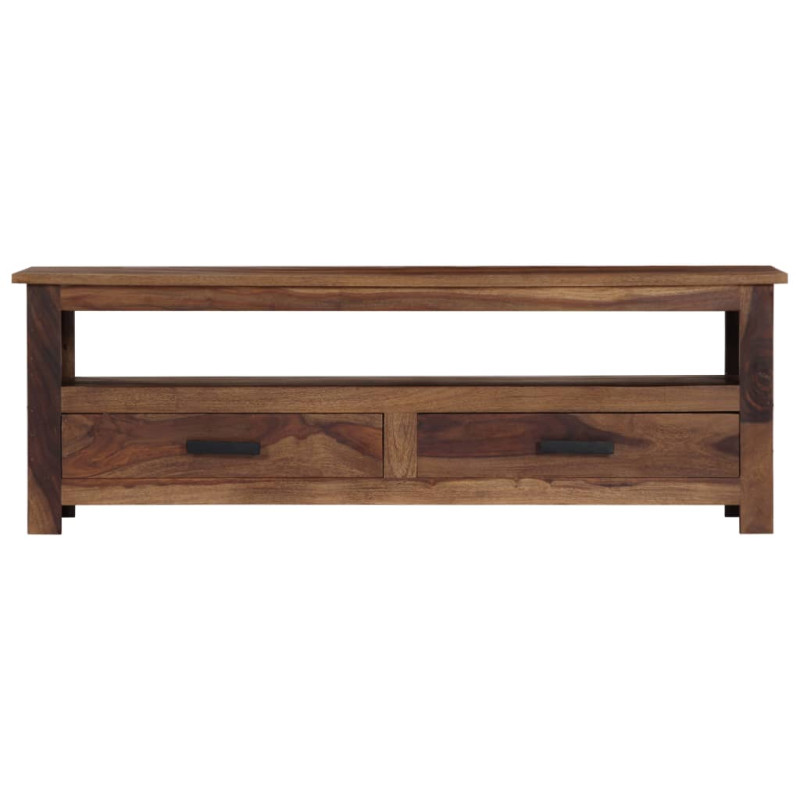Szafka pod TV, 118x30x40 cm, lite drewno