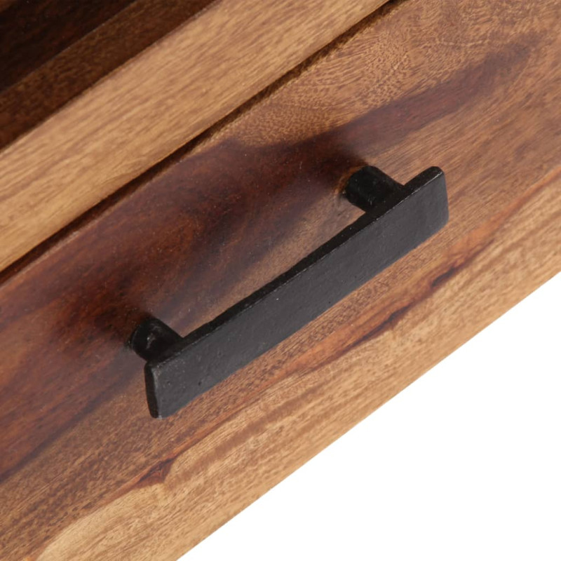 Szafka pod TV, 118x30x40 cm, lite drewno