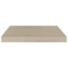 Półka ścienna, kolor dębowy, 50 x 23 x 3,8 cm, MDF