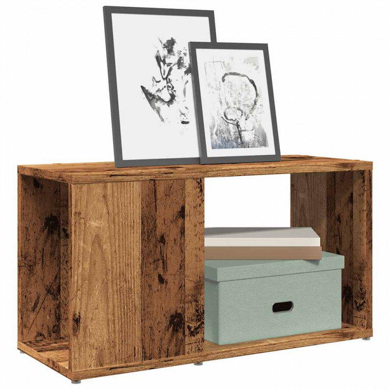 Szafka pod TV, stare drewno, 60x24x32 cm