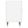 Szafka pod TV, biała, 150x30x50 cm, materiał drewnopochodny