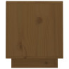Szafka pod telewizor, miodowy brąz, 70x34x40 cm, drewno sosnowe