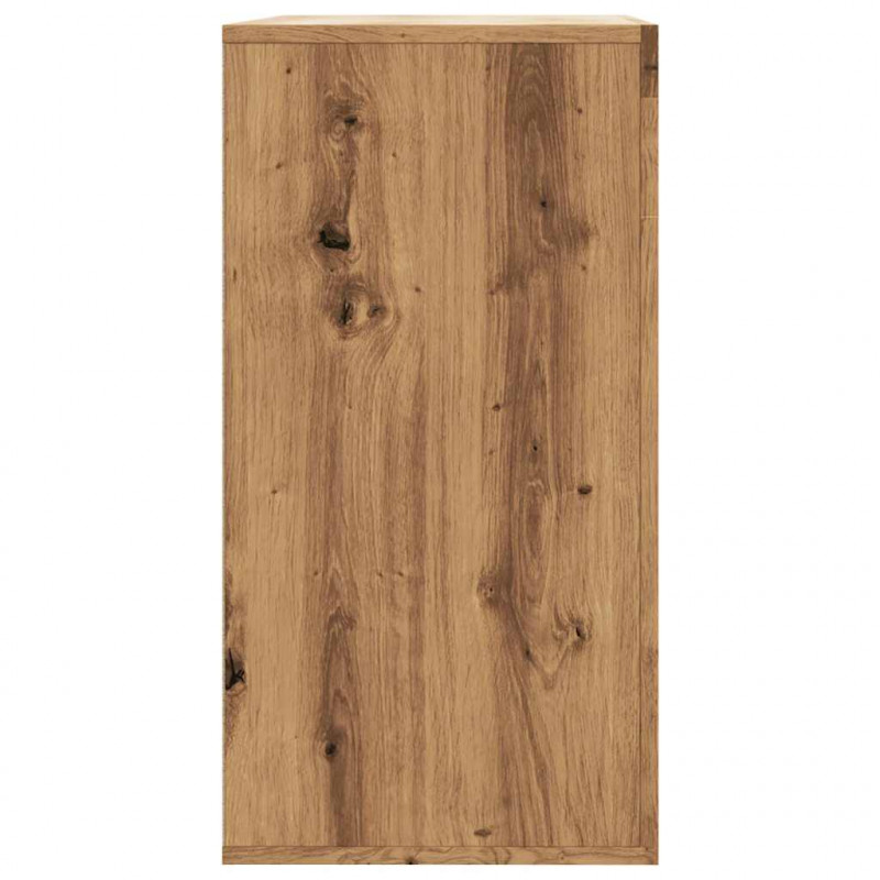 Szafka, dąb artisan, 120x36x69 cm, materiał drewnopochodny