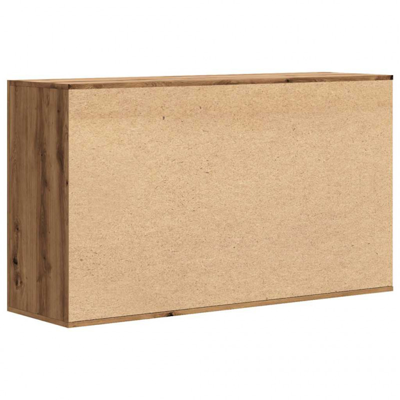 Szafka, dąb artisan, 120x36x69 cm, materiał drewnopochodny