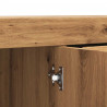 Szafka, dąb artisan, 120x36x69 cm, materiał drewnopochodny