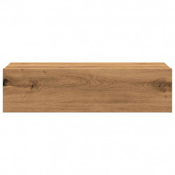 Szafki pod TV z LED, 2 szt., dąb artisan, 60x35x15,5 cm