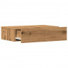 Szafki pod TV z LED, 2 szt., dąb artisan, 60x35x15,5 cm