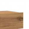 Szafki pod TV z LED, 2 szt., dąb artisan, 60x35x15,5 cm