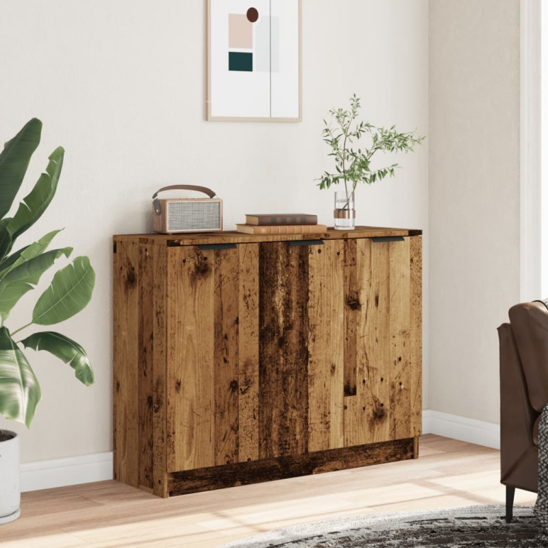 Szafka, stare drewno, 90,5x30x70 cm, materiał drewnopochodny
