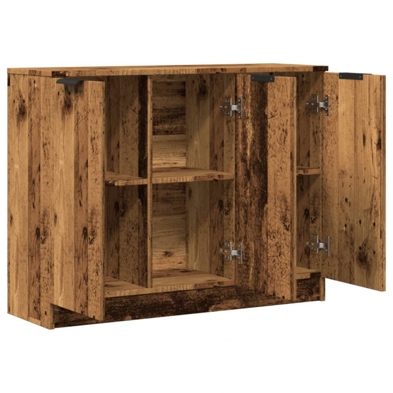 Szafka, stare drewno, 90,5x30x70 cm, materiał drewnopochodny