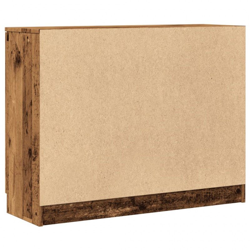 Szafka, stare drewno, 90,5x30x70 cm, materiał drewnopochodny