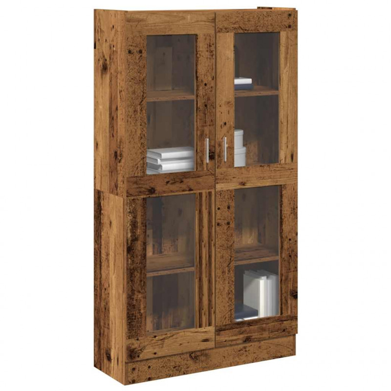 Szafka, stare drewno, 82,5x30,5x150 cm, materiał drewnopochodny